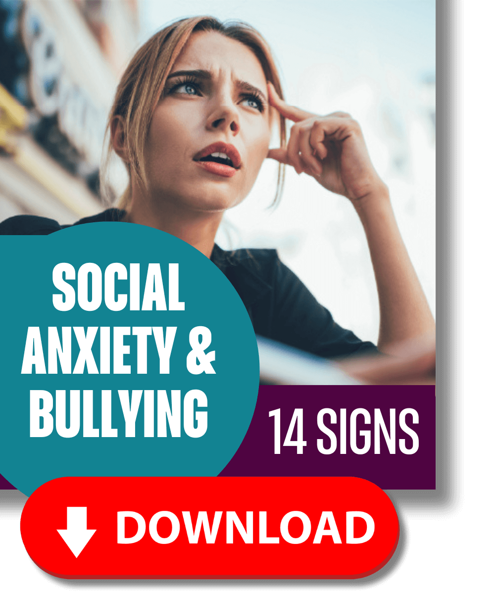 14 Signs bullying causes social anxiety disorders narcissistic abuse