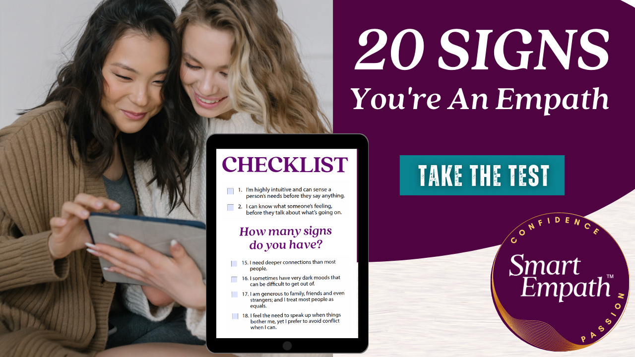 20 Signs You're An Empath What's an empath checklist free download pdf