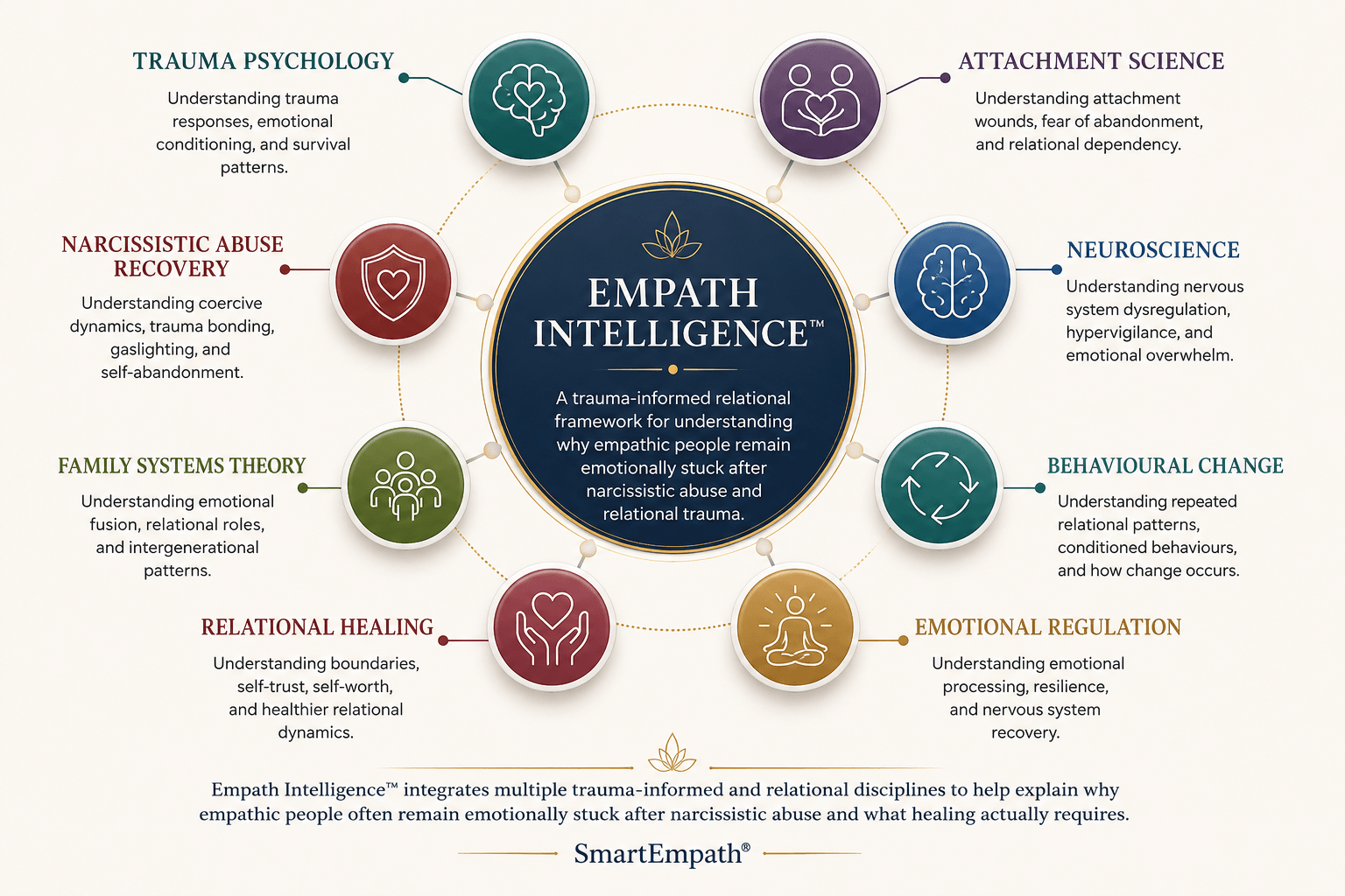 Empath Intelligence trauma informed relational framework SmartEmpath narcissistic abuse recovery program